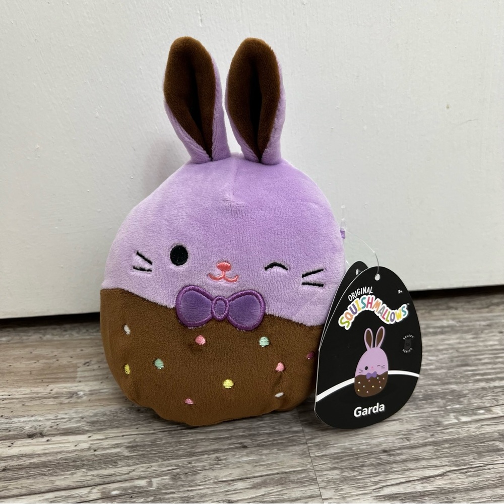 Squishmallows Select Series Garda the Purple Chocolate Bunny 5”